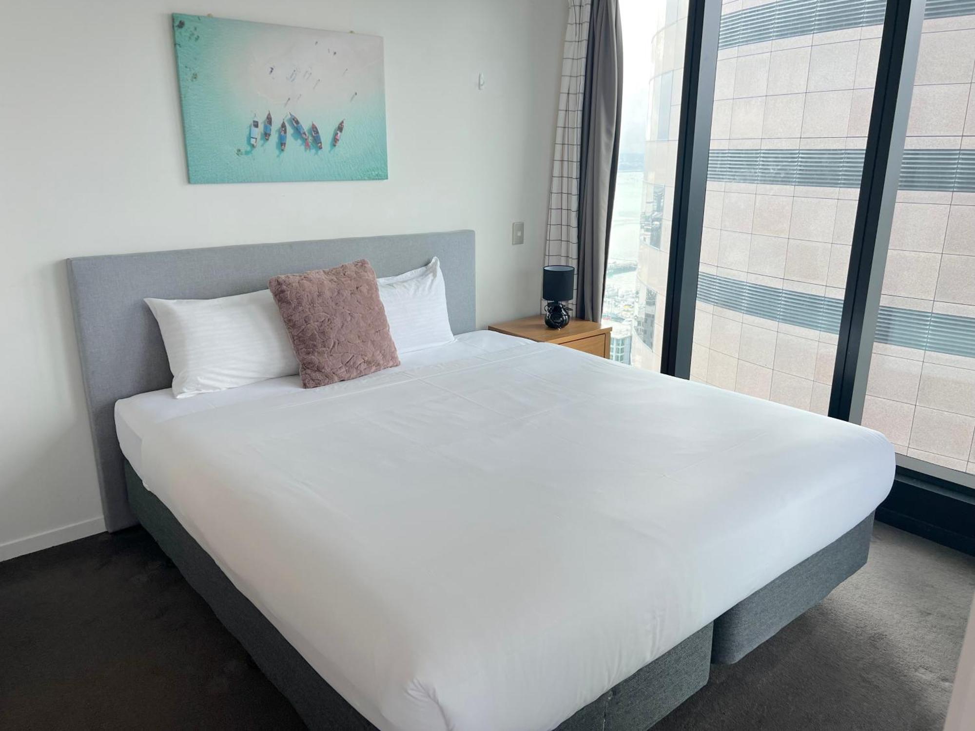 Magnificent Harbour View Skytower View Apartment In Cbd Auckland Esterno foto