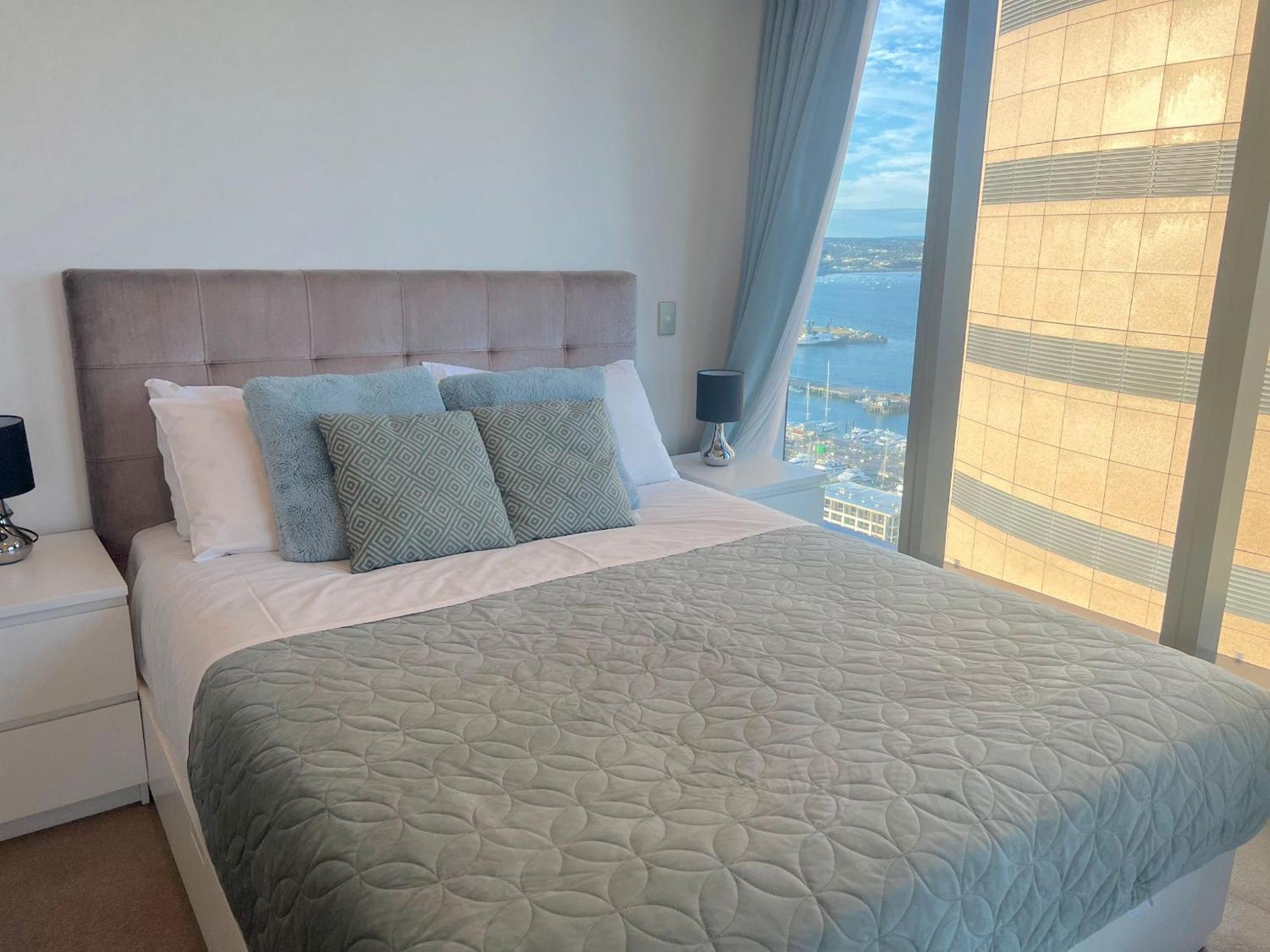 Magnificent Harbour View Skytower View Apartment In Cbd Auckland Esterno foto