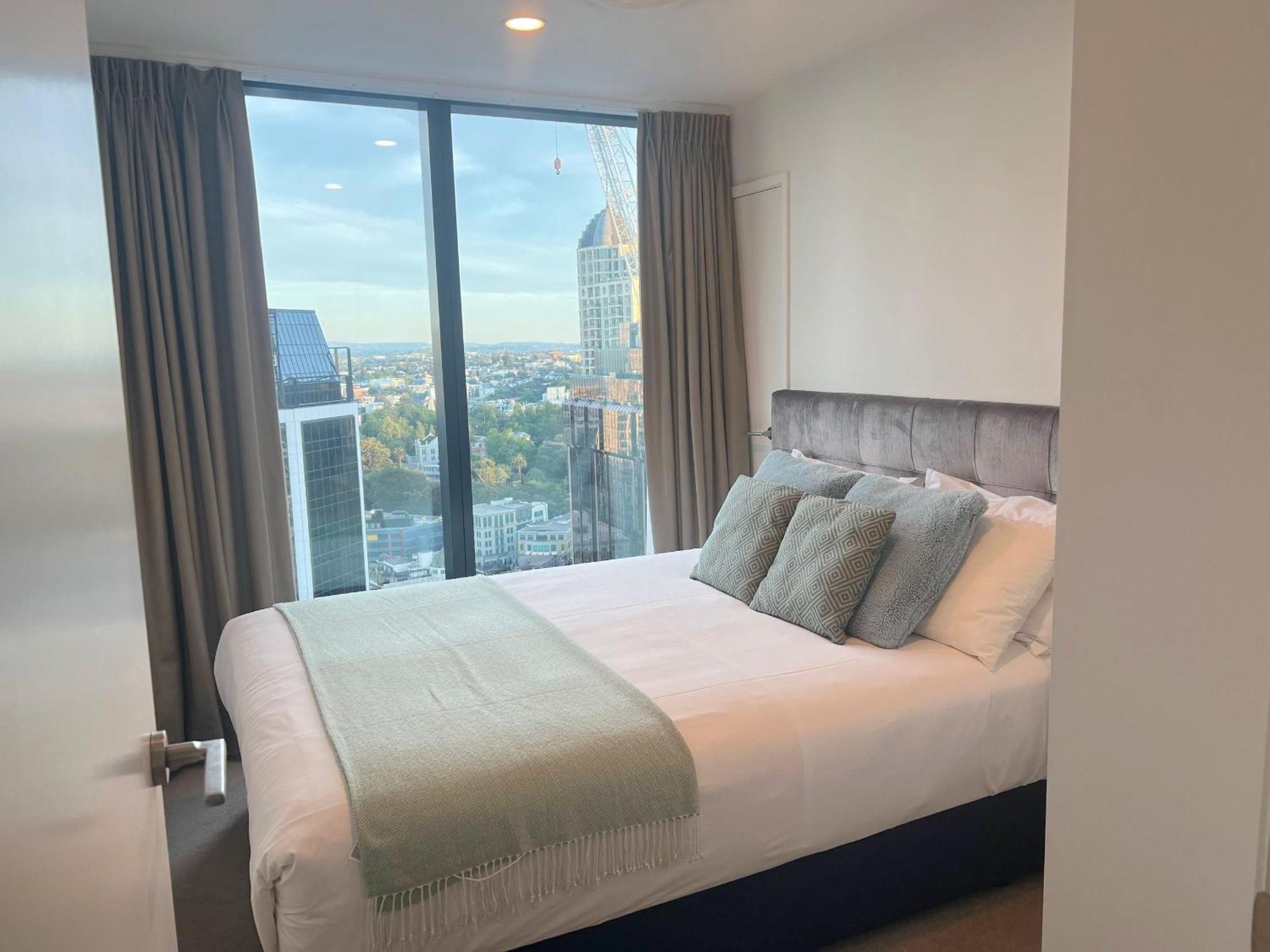 Magnificent Harbour View Skytower View Apartment In Cbd Auckland Esterno foto